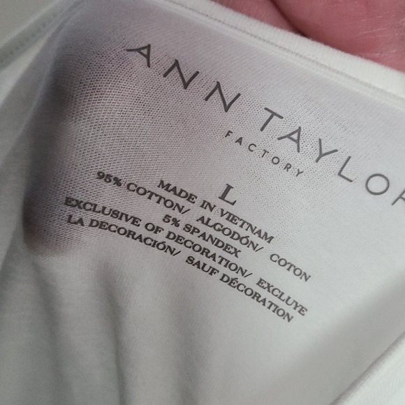 BNWT Ann Taylor 95% Cotton Camisole - Picture 4 of 4